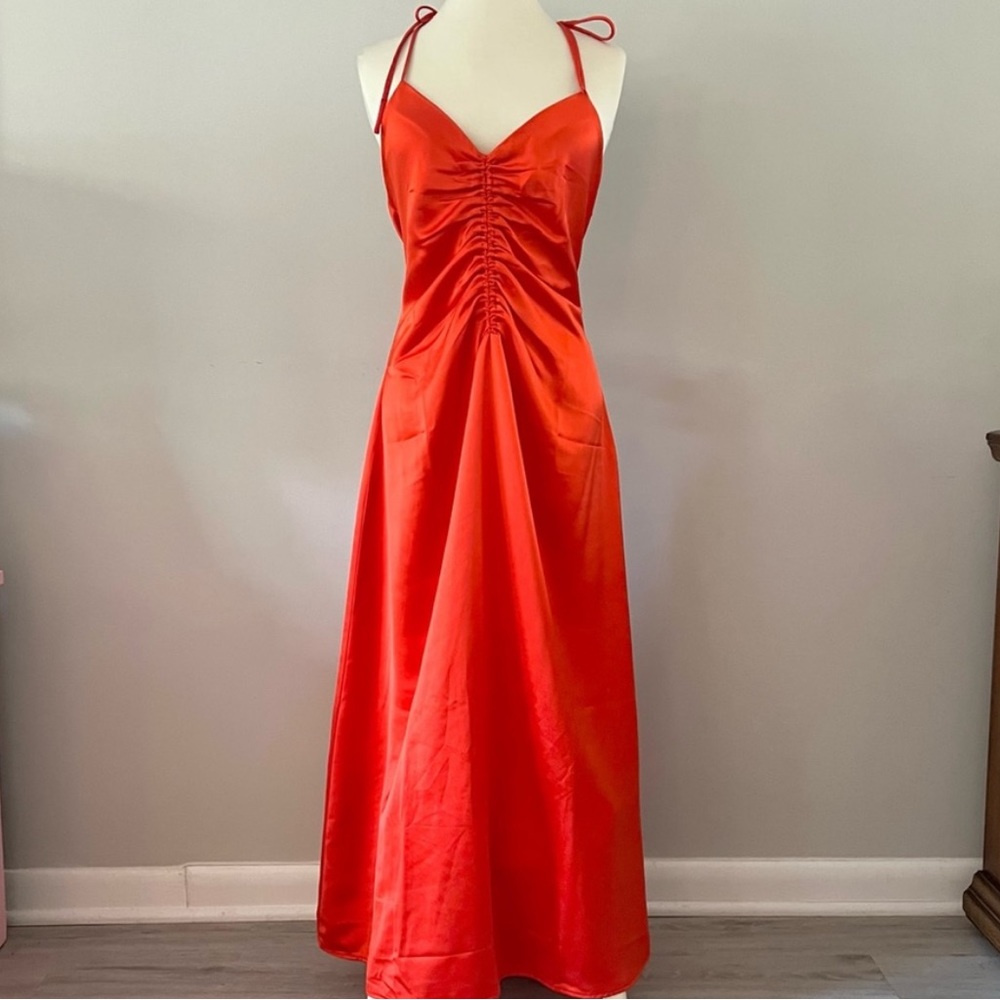 Jason Wu Red Silk Dress